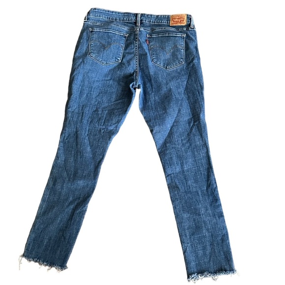 {Levi Strauss} 711 Distressed Skinny Jeans - Picture 4 of 5